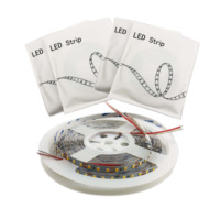Lampu LED Strip SMD2835 Tembaga DC5V/12V/24V PCB 8mm 120 LED/meter IP65 Tahan Air untuk Lanskap USB Lampu LED Strip Dalam Ruangan