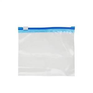 Clear Compression Double Zipper Sealing <b>Bag</b> Transparent Resealable <b>Zip</b> Lock Freezer <b>Bags</b> For Food Storage Package - Product Image 4