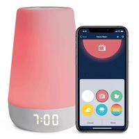 Mesin Suara Bayi Elektrik Pintar dengan Kontrol Aplikasi, Desain Bar, Jam Alarm & Lampu Malam, Alat Bantu Tidur untuk Rumah