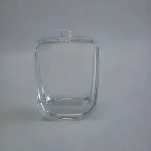 Factory Produced new design luxurious appearance transparent glass bottle for perfume