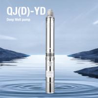 DAYUAN 2.2kw 2 pouces 3HP pompe de puits profond submersible agricole à haute efficacité en acier inoxydable