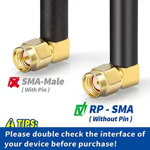 433Mhz 868Mhz 915Mhz Antenne 2.4G 5G 5.8G 2.4/5.8G Sma Connector Antenne Dual Band Frequentie Rubber Antenne