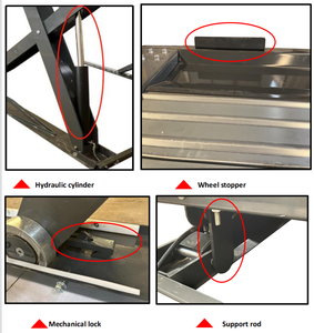 Sistema di ascensori per auto a basso costo Smart a forbice per auto auto parcheggio idraulico di stoccaggio per Garage - Product Image 4