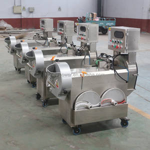 Nouvelle machine à découper les légumes 2024 à prix d'usine, double moteur, pour pommes de terre, concombres, fruits, carottes, légumes à feuilles et oignons - Product Image 6