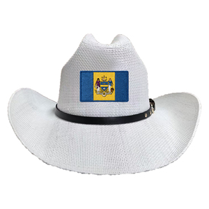 Gorra de Mezclilla Unisex para Deportes, Fútbol, Estilo Vaquero, Mundial de Fútbol 2026 - Bordada con la Bandera Nacional de las Ciudades Anfitrionas - Product Image 2