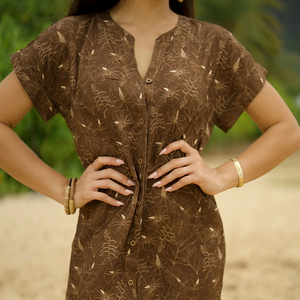 Ordine di Fabbrica Minimo <span class=keywords><strong>50</strong></span> Pezzi per Abiti Camicia con Stampa Hawaiana Retrò, Abiti Camicia in Rayon Personalizzati - Product Image 5