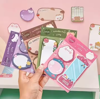 Kustom Mini lucu daun longgar Catatan Pad To-Do List coklat Notepad alat tulis sekolah Papeleria catatan tempel