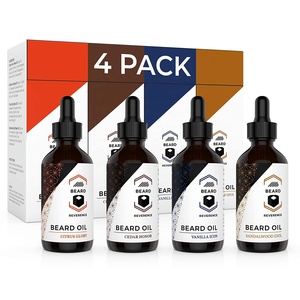 Kit per la Cura della <span class=keywords><strong>Barba</strong></span> di Alta Qualità con Etichetta Privata, Set Personalizzato con Olio, Balsamo, Shampoo e Balsamo per <span class=keywords><strong>Barba</strong></span> - Product Image 3