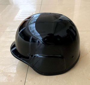 Casques de sécurité en plastique DF EDS PE de style allemand, noirs, verts, kaki - Product Image 2