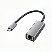 Adaptador USB C a Ethernet sin Controlador, RJ45 a USB C, Compatible con Thunderbolt 3 y 4, Adaptador de Red LAN Gigabit Ethernet Tipo C de 1 Gbps