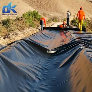 0,4mm 0,5mm 0,75mm 1mm 1,5mm 2mm HDPE-Geo membran auskleidung für das Substrat des Regel pools und des Biogas - Product Image 1