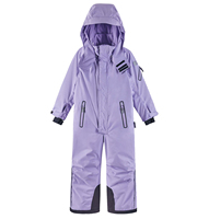 Vêtements d'hiver violets enfants combinaison de ski vêtements de sport de neige combinaison de snowboard pour enfants