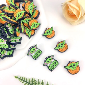 Wholesale 2023 New Design Custom Halloween Silicone Focal <strong>Beads</strong> Character Smiler Face Silicone <strong>Anime</strong> Focal <strong>Beads</strong> for Pen Making
