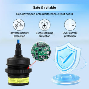 Holykell OEM 4-20ma अल्ट्रासोनिक स्तर ट्रांसमीटर जल स्तर सेंसर - Product Image 5