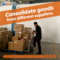 Logistique maritime FCL LCL depuis la Chine, conteneurs 20GP 40HQ High Cube, réservation de fret, agent maritime