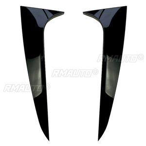 2 Piezas de Alerón Lateral Trasero para Ventana de Coche en Negro Brillante para BMW X4 G02 2019-2020, Accesorios para Coche - Product Image 1