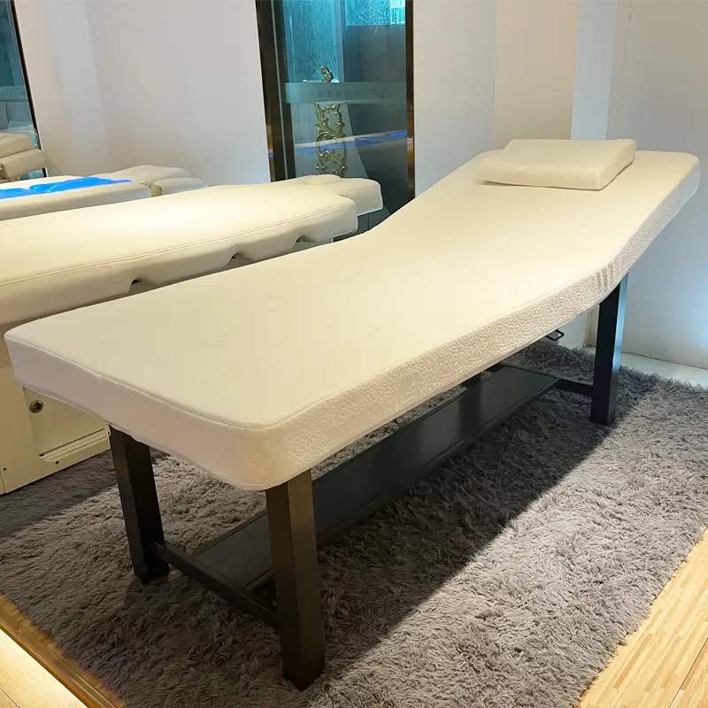 2 Motoren Elektrische Massagetafel Spa Beauty Bed Met Latexrubber Schuimmatras