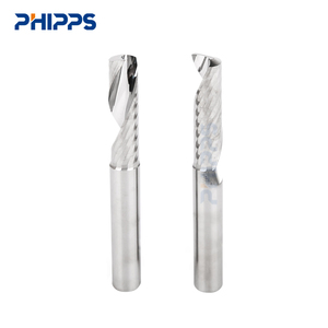 HRC45 HRC55 3mm 3.175 4mm 6mm 1 Flute DLC Coated <strong>Carbide</strong> Endmill Cutter Single Flute <strong>End</strong> <strong>Mill</strong> for Aluminum - Product Image 3