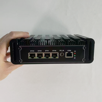 Boîtier TV OEM G31, nouveau mini PC sans ventilateur DDR4 4*Lan, routeur logiciel, pare-feu VPN N5105, ordinateur industriel Pfsense Linux Ubuntu