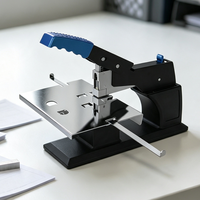 Mesin Penjilid Manual Profesional 2-in-1 Heavy Duty A3 untuk Jilid Saddle dan Flat, Kapasitas 60 Lembar untuk Album, Buku Saku, dan Manual