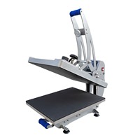Nouvelle presse à chaud semi-automatique à ouverture automatique pour sublimation, avec plaques inférieures magnétiques remplaçables, pour impression multicolore sur T-shirts