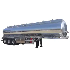 Bán hàng nóng 3 4 5 trục 40000 45000 50000 L Hợp kim nhôm nhiên liệu lỏng nước sữa DIESEL Xăng nhiên liệu tàu chở Trailer bán