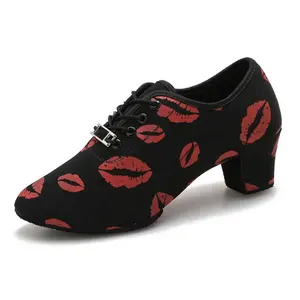 Chaussures de danse latine pour femmes et enfants, baskets pour salle de bal, wuxtrot,