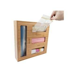 Organisateur de tiroir en bambou avec compartiments pour rangement de cuisine LC-1620B - Product Image 4