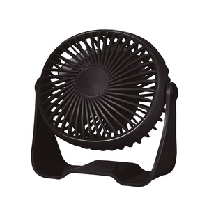 Mini ventilador de sobremesa USB de 3W y 15cm, color negro, ideal para uso en la oficina, el hogar y viajes, proporciona aire fresco en - Product Image 1