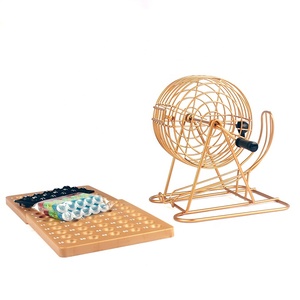 Jeu <span class=keywords><strong>de</strong></span> islamique <span class=keywords><strong>de</strong></span> luxe, 6 pouces, Cage avec fil métallique, 75 boules, 150 cartes - Product Image 1