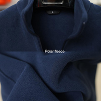 Gilets sans manches pour hommes en polaire épaisse, chauds, pour l'hiver et l'automne, avec logo personnalisé, pour la chasse et la randonnée