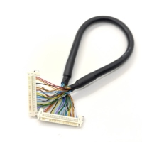 Câble d'assemblage LVDS JAE FI-X30HL 30 broches vers Molex Pico-Clasp 5011894010 PVC/PBT/Nylon, pas de 1,0 mm, 40 broches pour appareils électroménagers