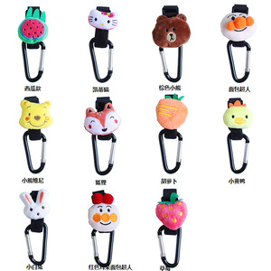 Kids 2 Pack Phim Hoạt Hình Animal Stuff Doll Đính Kèm Đa Chức Năng Baby Buggy Xe Đẩy Móc Xe Đẩy Pram Xe Đẩy Đa Năng Móc - Product Image 3