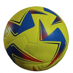 Ballon de football multi-usages cousu à la machine, thermocollé, taille 5, en PVC/PU durable, écologique, pour entraînement et matchs en intérieur/extérieur - Product Image 3