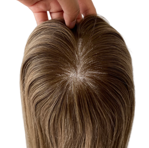 Topper mono 5*5 avec clips, 100% cheveux vierges pour femmes, vente flash - Product Image 2