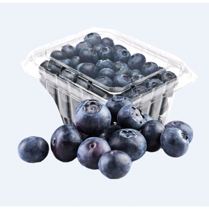 4oz 10oz 12oz Blister transparente Clamshell PET Plastic Blueberry Box 6oz Food Safe Frambuesa Mulberry Blueberry Contenedor de embalaje - Product Image 3