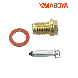 Conjunto de Válvula de Aguja para Carburador Yamaboya 6F5-14390-00 para Motor Fuera de Borda Yamaha de 40 HP, Pieza de Repuesto - Product Image 3
