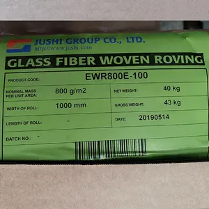 E de vidrio de fibra de vidrio tejida en tejido liso para barco y tabla de surf tela de fibra de vidrio 400g 600g 800g precio barato