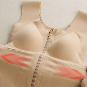 Corsé Moldeador de Cuerpo Antibacteriano de Seda con Cierre de Cremallera, Reductor de Abdomen, Levanta Glúteos, Estilo <span class=keywords><strong>Sirena</strong></span> - Product Image 2