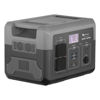 Générateur solaire Aufiner 1024wH avec UPS, onde sinusoïdale pure, batterie LiFePO4, charge rapide MPPT pour la maison, le camping en plein air