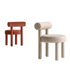 Chaise de salle à manger de style moderne simple en métal de luxe léger pour célébrités d'<span class=keywords><strong>Internet</strong></span> - Product Image 1