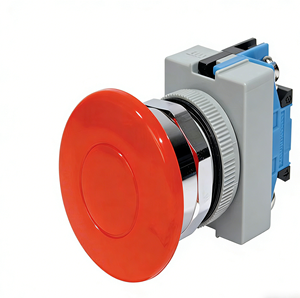 Pushbutton Switches Mushroom <b>Button</b> ABW410R - Product Image 2