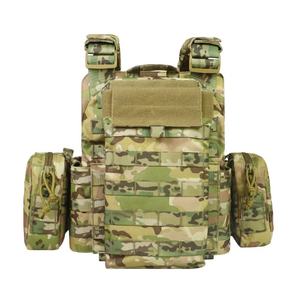 Chaleco Táctico de Entrenamiento Personalizado, Chaleco Táctico de Combate con Portaplacas de Poliéster 1000D, Liberación Rápida, Sistema Molle - Product Image 1