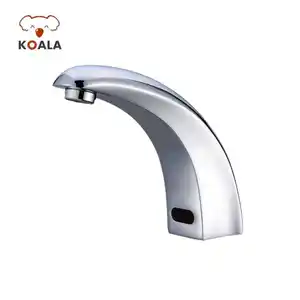 Mezclador de agua automático de latón Koala, lavabo montado en cubierta de baño, grifo con Sensor automático para lavabo