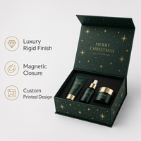 Boîtes en papier kraft personnalisées avec insert en carton ondulé pour cadeaux de Noël, cosmétiques, boîte d'expédition