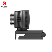 Webcam 30Fps Logo Kustom Webcam USB Kamera Web HD 1080P Webcam Kelas Online USB Kamera Web untuk Komputer PC
