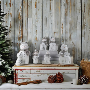 Decoración Navideña <span class=keywords><strong>de</strong></span> <span class=keywords><strong>Muñeco</strong></span> <span class=keywords><strong>de</strong></span> <span class=keywords><strong>Nieve</strong></span> en Resina, Apta <span class=keywords><strong>para</strong></span> Adornos <span class=keywords><strong>de</strong></span> Interior - Product Image 3