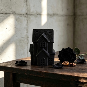 <span class=keywords><strong>Pot</strong></span> de fleurs <span class=keywords><strong>en</strong></span> céramique <span class=keywords><strong>en</strong></span> forme de chaudron de sorcière d'Halloween avec motif pentagramme, bord violet effet goutte d'eau, petit <span class=keywords><strong>pot</strong></span> pour plantes succulentes et <span class=keywords><strong>cactus</strong></span> - Product Image 5