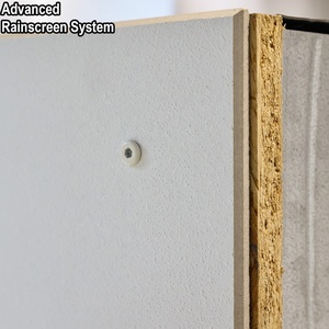 Revestimiento de Fachada Ventilada Decorativa para Muros Cortina, Sistema de Colgado Seco Prefabricado con Remaches Visibles - Product Image 1