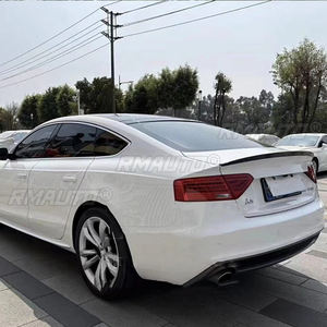 Aileron de coffre arrière pour Audi A5 S5 4 portes 2009 2010 2011 2012 2013 2014 2015 2016, becquet de toit arrière de voiture, aileron séparateur - Product Image 4